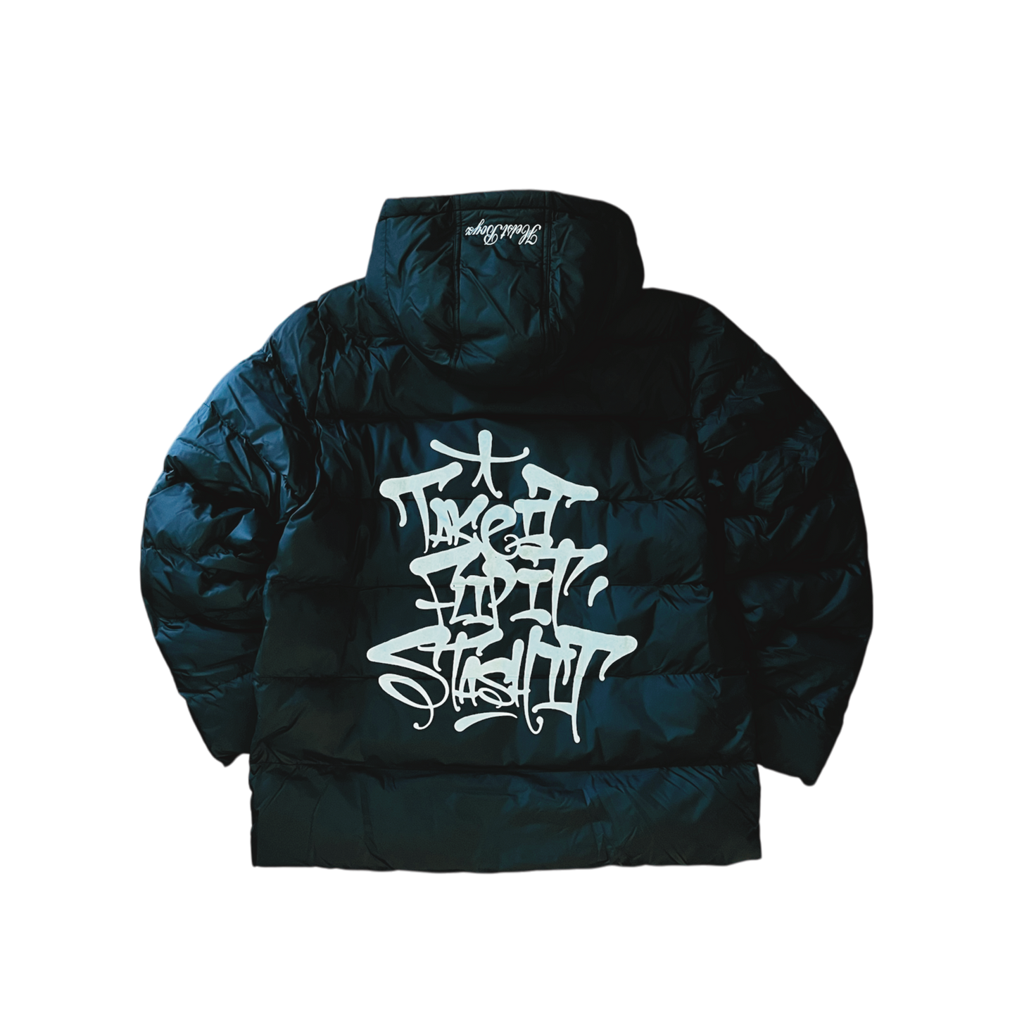 Graffiti Puffer Jacket