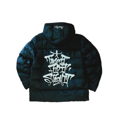 Graffiti Puffer Jacket